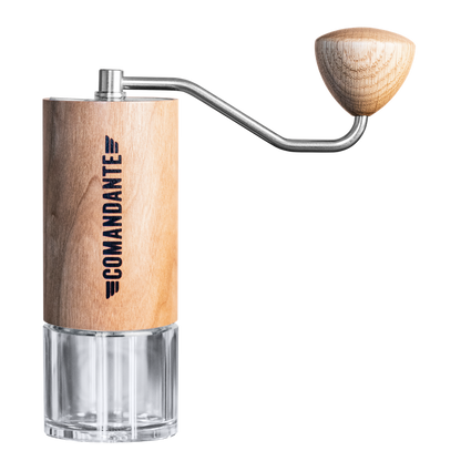 COMANDANTE C40 MK4 Manual Grinder – American Cherry Finish