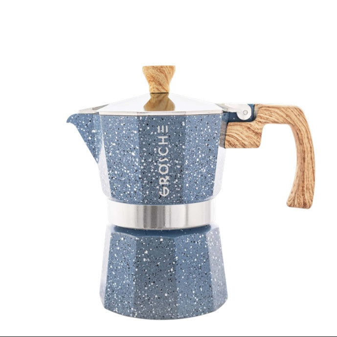 GROSCHE - Milano Stone 3-Cup Italian Coffee Maker