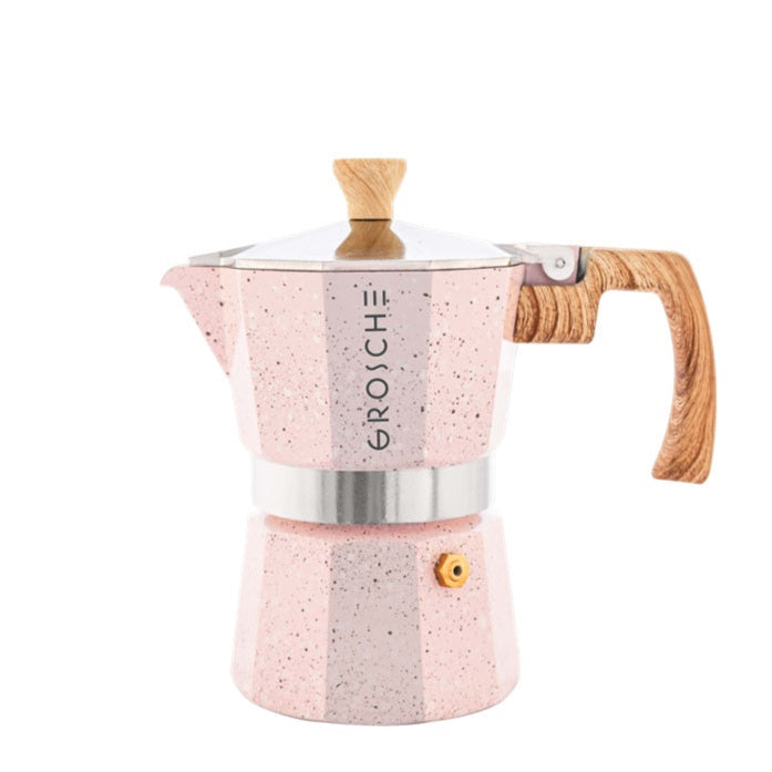 GROSCHE - Milano Stone 3-Cup Italian Coffee Maker
